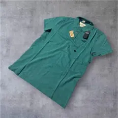【新品タグ付】HOLLISTER ホリスターポロシャツ グリーン S ストレッチのサムネイル