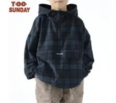 TOO SUNDAY ハーフジップジャケット