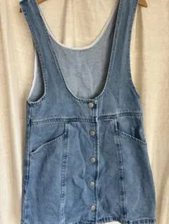 GU デニムオーバーオール