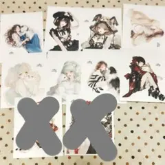 【CT-1】cottonmelody 様　人物ステッカー　コラージュ　バラ売り可