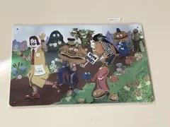 マクドナルド キャラクター ブリキ看板 インテリア
