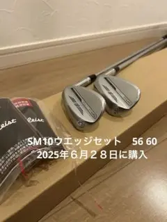 タイトリストボーケイTitleist SM10 ウェッジ 56度 60度　セット