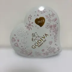 GODIVA 2023 ハート缶 空き缶