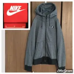 ジップアップパーカー 古着 赤