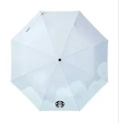 新品未使用品 即購入◎韓国スタバ限定 サマーハイドアウト 3段自動晴雨兼用傘のサムネイル