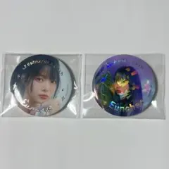 ルセラフィム dicon popup 缶バッジ コンプリート ユンジン 2個