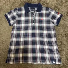 PEARLY GATES チェック柄ポロシャツ サイズ0