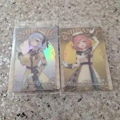 にじさんじウエハースカード　葉加瀬冬雪　本間ひまわり