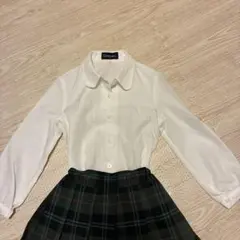 丸襟ブラウス　長袖シャツ 幼稚園