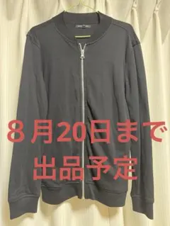 BANANA REPUBLIC ジップアップ　M ブラック MA-1風 ブルゾンのサムネイル