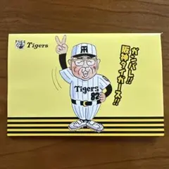 阪神タイガース ハガキ （野村監督）５枚入