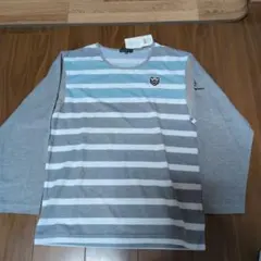 Munsingwear ストライプ 長袖カットソー Mのサムネイル