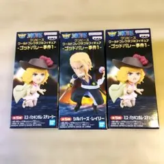 ワンピース ワールドコレクタブルフィギュア ゴッドバレー事件1 3個セット