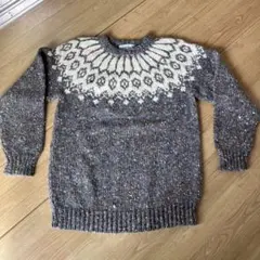 McKennas アイスランド風ハンドニットセーター