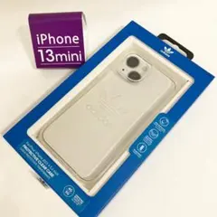 adidas アディダス iPhone13miniクリアケース 耐衝撃 7475