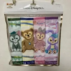ディズニー ダッフィーフレンズ ミニタオル 新品