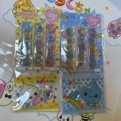 ‼️お値下げ中‼️しずくちゃん キラキラおはじきシール2種 popup ポップアップ