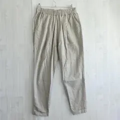 URBAN RESEARCH DOORS リネン混 テーパードパンツ 36のサムネイル