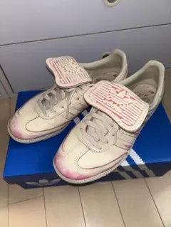 adidas SAMBA LT cream white／pink
