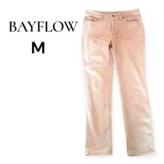 BAYFLOW ベイフロー コーデュロイ パンツ ベージュ M ストレートパンツ