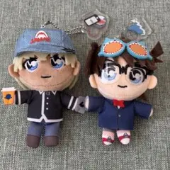 安室透 江戸川コナン USJ マスコットキーチェーン