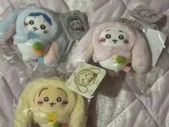 台湾限定　ちいかわ　ロープイヤーなマスコット　ハチワレ　うさぎ