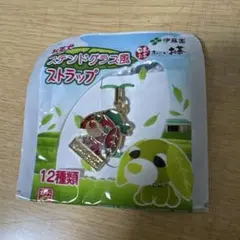 お茶犬 ステンドグラス風ストラップのサムネイル