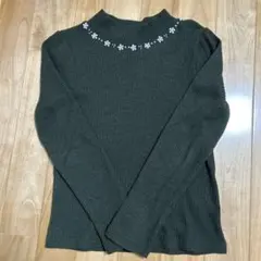 グリーンニットレディース