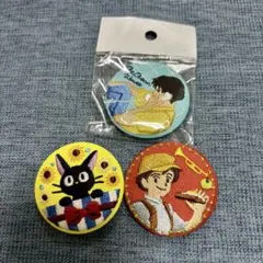 ジブリ　刺繍ブローチコレクション　まとめ売り　缶バッジ　刺繍バッジ