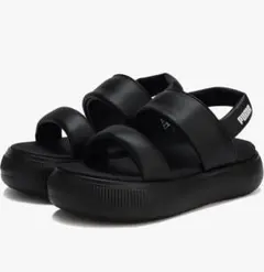 PUMAレディース MAYU PUFFY SANDALS 24cm 厚底サンダルのサムネイル