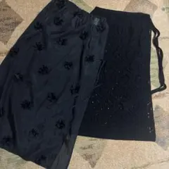 レイヤードスカート