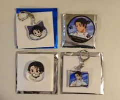 呪術廻戦 まねきねこ コラボ 乙骨憂太 ミニアクスタ アクキー 缶バッジ 猫