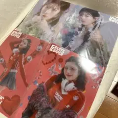 FRUITS ZIPPER 月足天音 クリアポスター 4枚セット