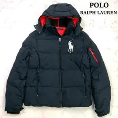 ポロ ラルフローレン ダウンジャケット 2way ブラック XS POLO ラルフローレンダウンジャケットフード付送料無料