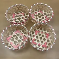 竹籠　4個セット