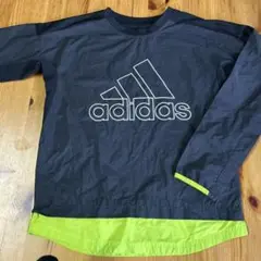 アディダスadidas 長袖ピステ 黒/緑