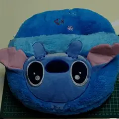 スティッチぬいぐるみフットウォーマー