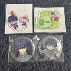 ブルーロック アクスタ 缶バッジ 潔世一 サンリオ チャイナカンフー