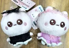 タグ付き】うちゃ ぬいぐるみマスコット ぴんく＆ぶらっく - メルカリ