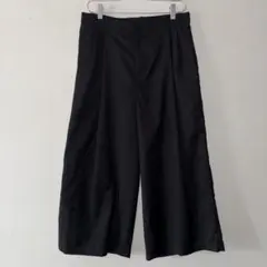 no-brand キュロットパンツ ツータックスラックス