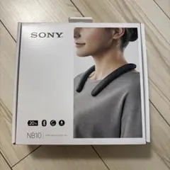 SONY ワイヤレスネックスピーカー NB10 保証書 充電器あり - メルカリ