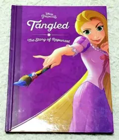 ディズニー　塔の上のラプンツェル　英語絵本