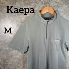 Kaepa M ハーフジップ ポロシャツ グレーのサムネイル