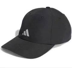 新品 adidasランニング キャップ AEROREADY 6パネル ブラック