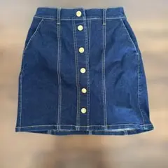 BROWNY STANDARD デニム ボタンフロント スカート