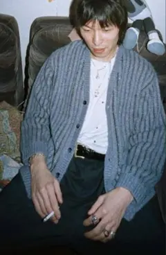Supreme Confetti Cardigan Slate L 24SS - メルカリ