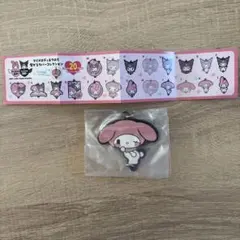 マイメロディ&クロミ 繋がるラバーコレクション ガチャ マイメロ