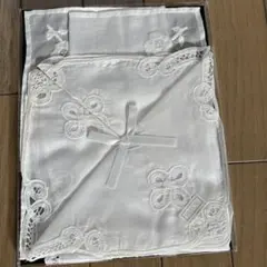 レースハンカチ　スワトウハンカチ　2枚セット