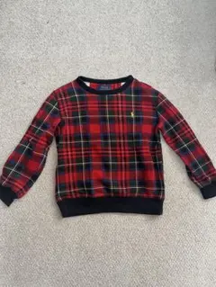 ラルフローレン　キッズ　裏起毛トレーナー