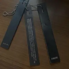 【5セット】AMIRI タグ 3連タグ レザー 紙 ボールチェーン 正規品】AMIRI タグ 3連タグ レザー 紙 ボールチェーン - メルカリ